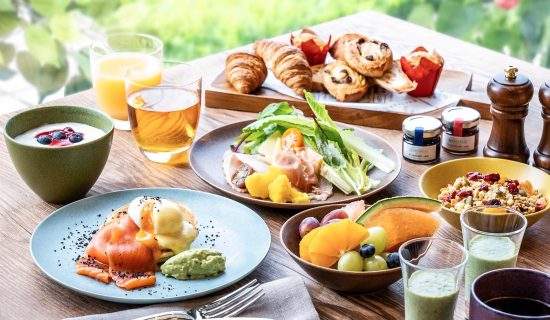 朝食ビュッフェ